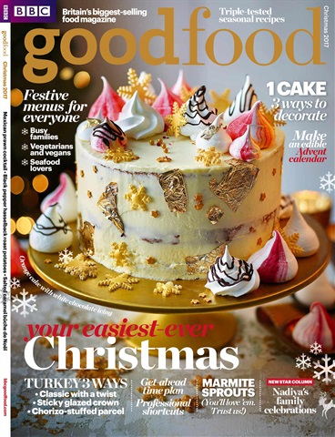 Good Food Magazine issue Christmas 2017