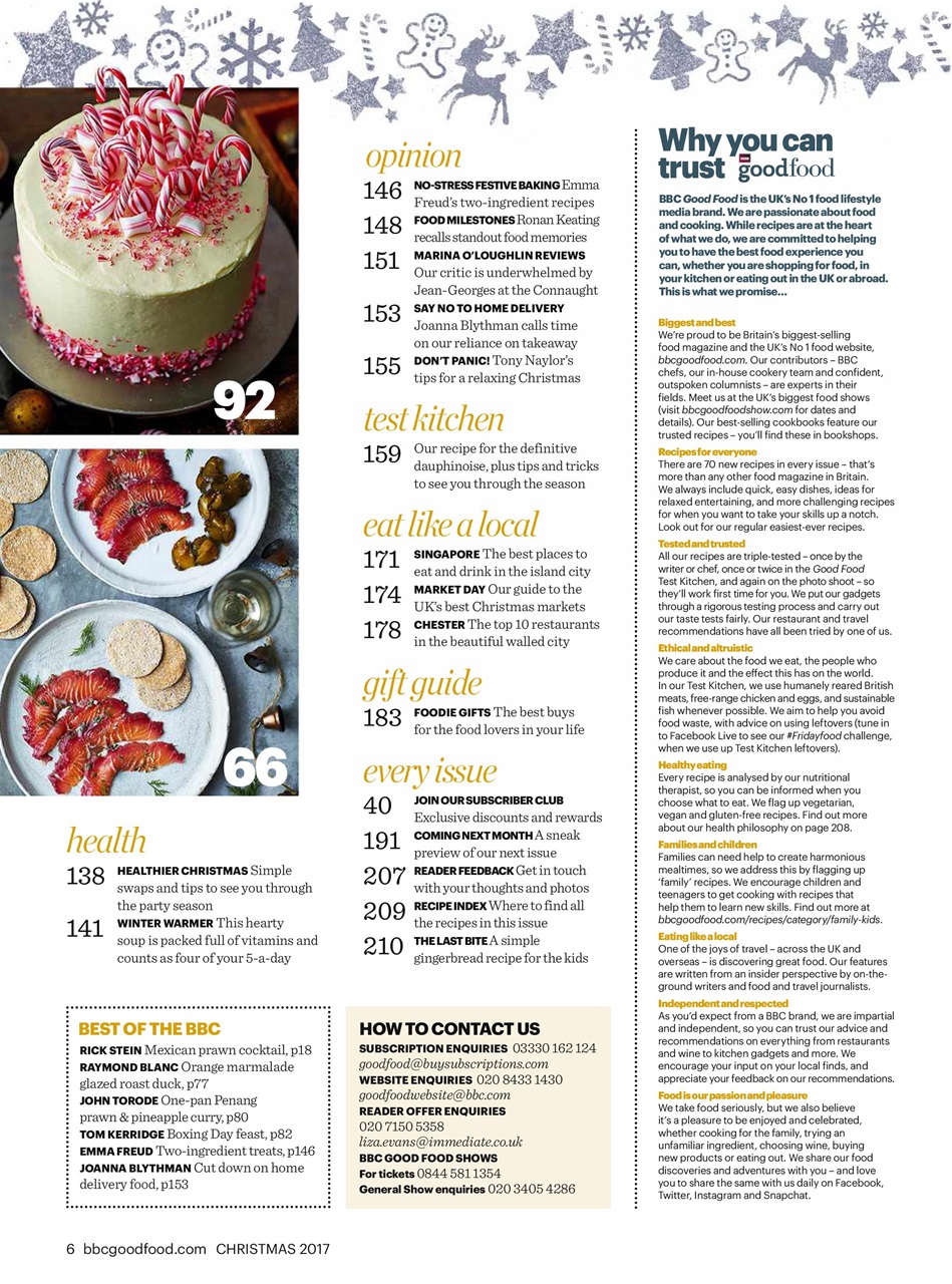 Good Food Magazine Preview Pages