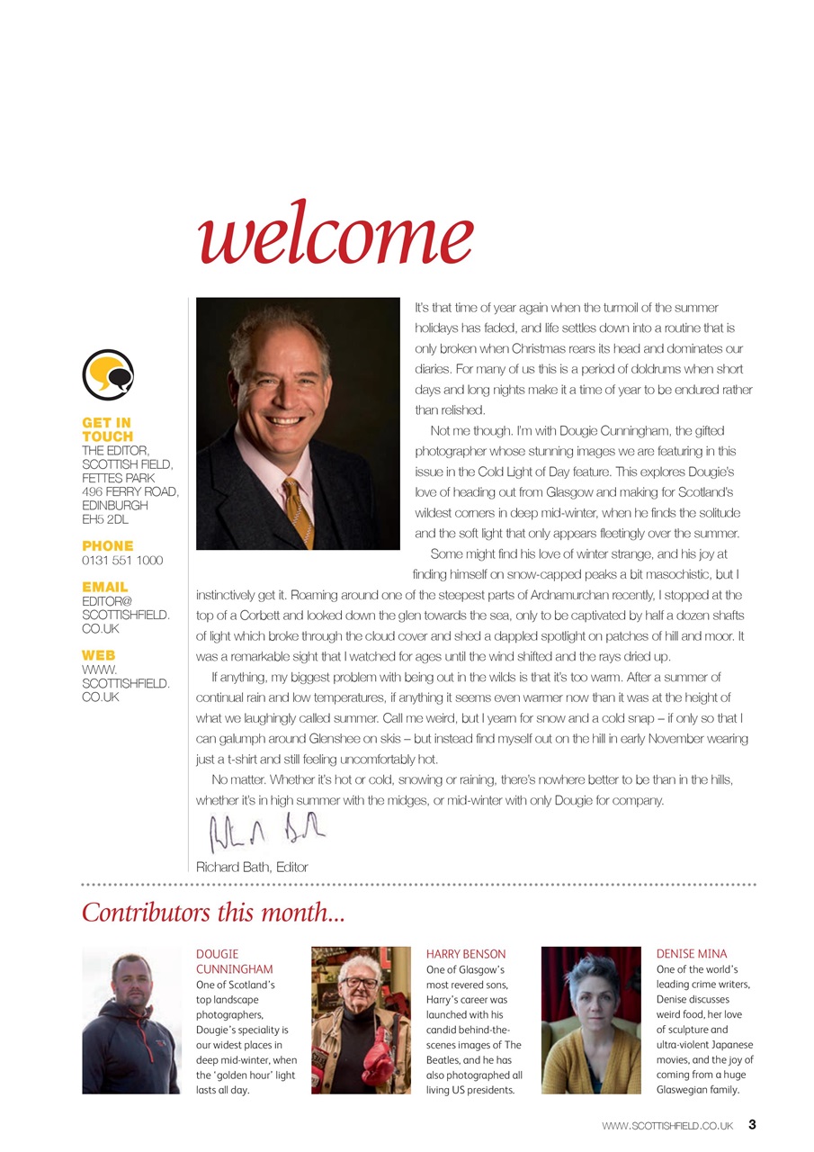 Scottish Field Preview Pages