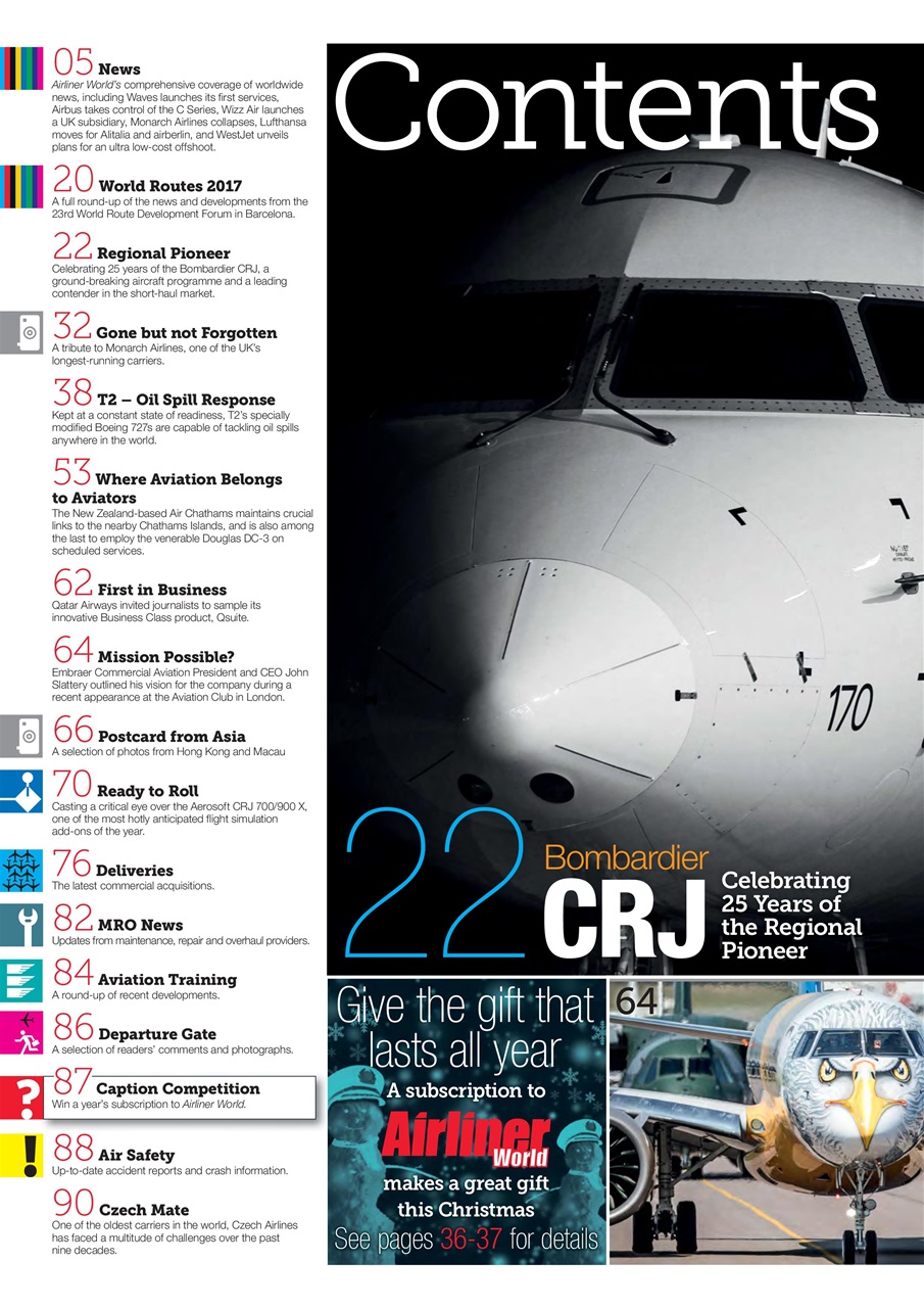 Airliner World Preview Pages