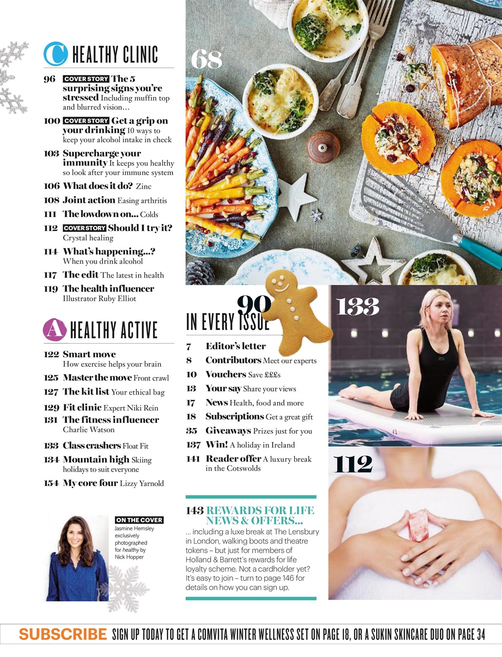 Healthy Magazine Preview Pages