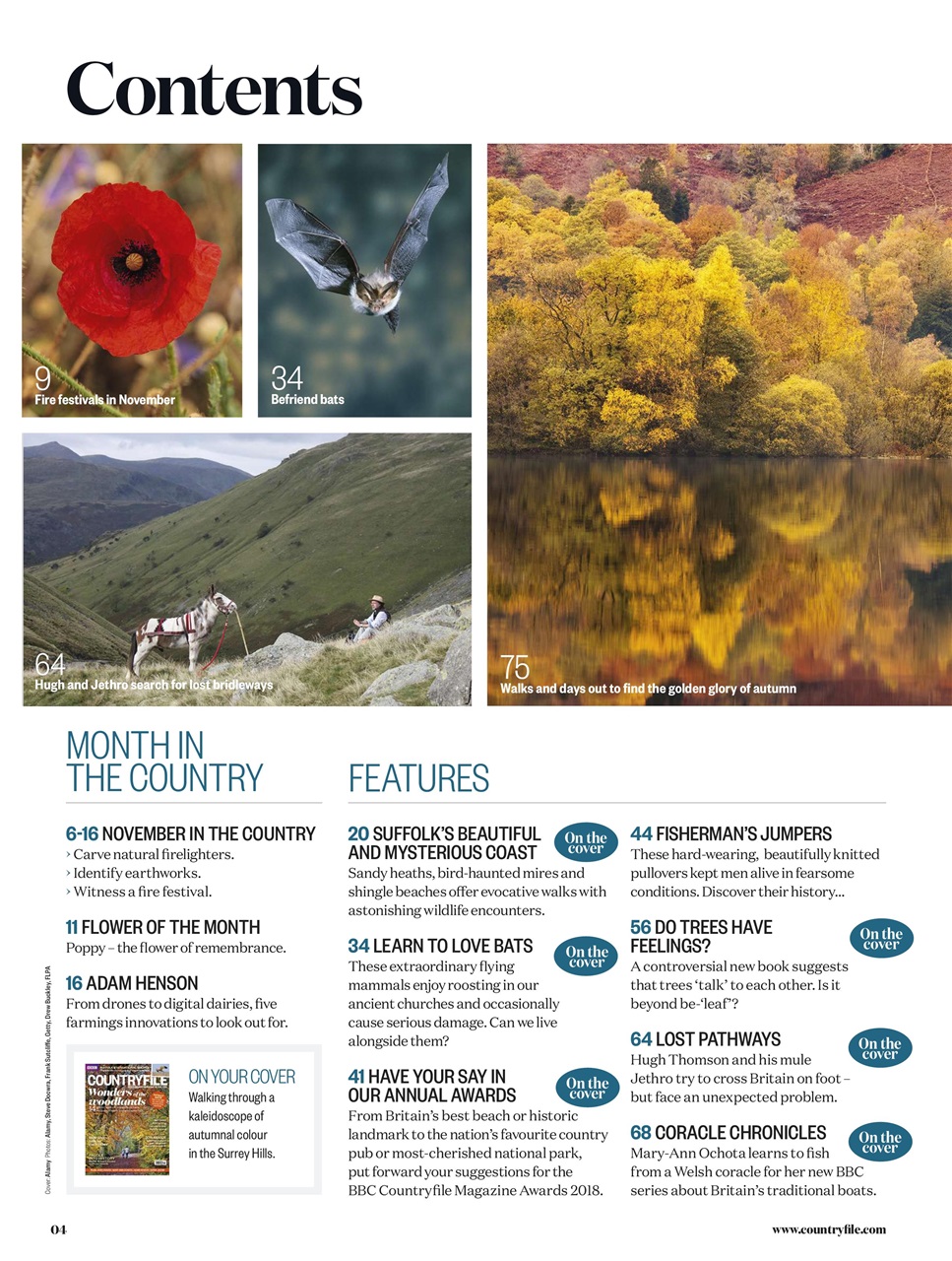 BBC Countryfile Magazine Preview Pages