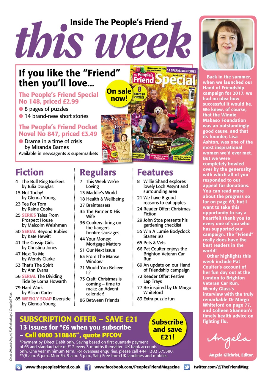 The People’s Friend Preview Pages