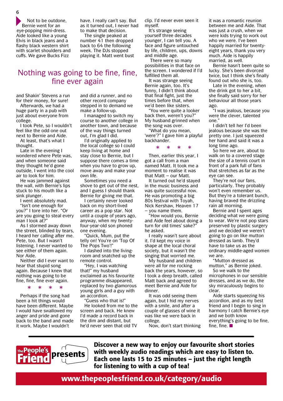 The People’s Friend Preview Pages
