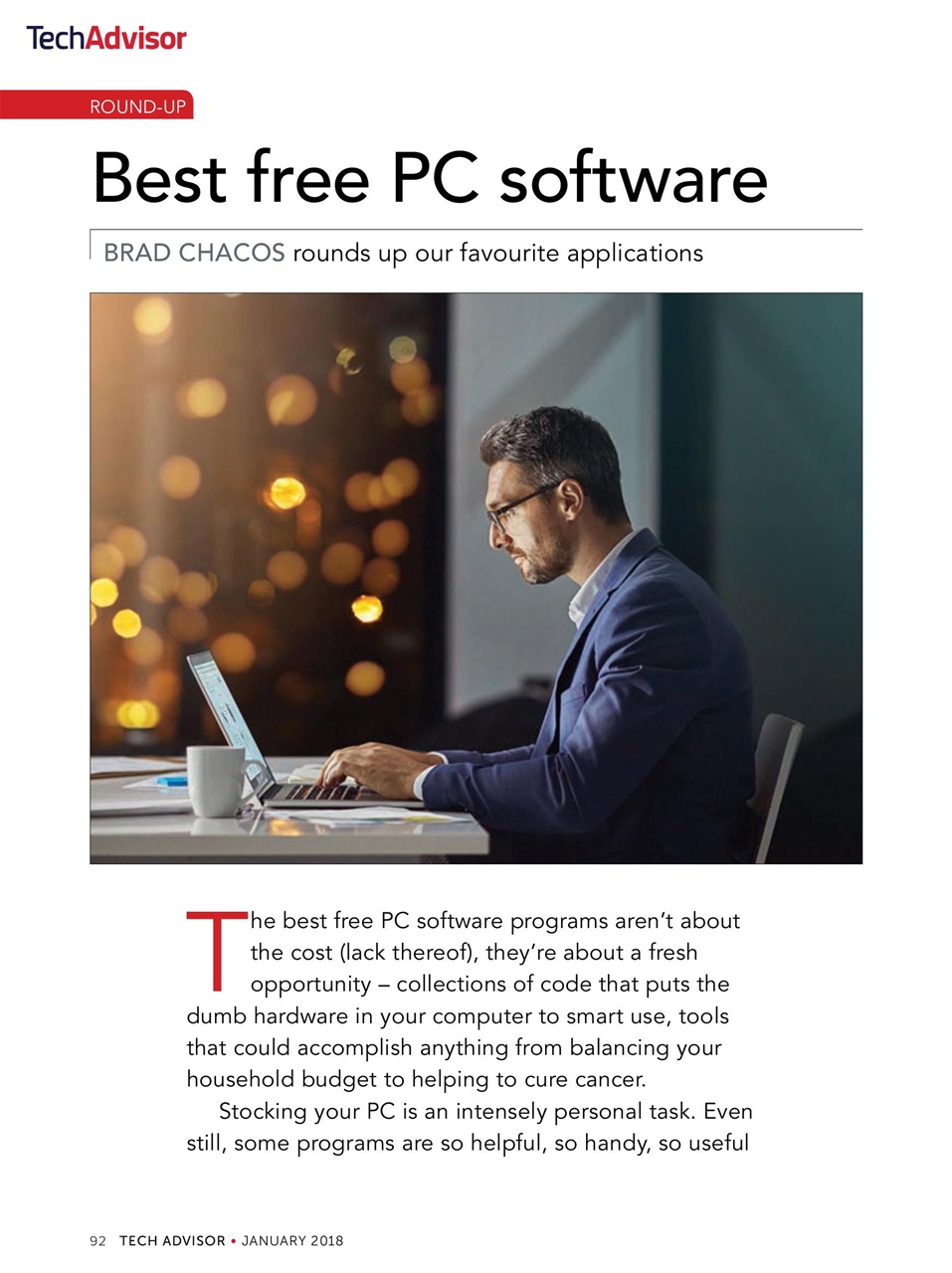 Tech Advisor Preview Pages