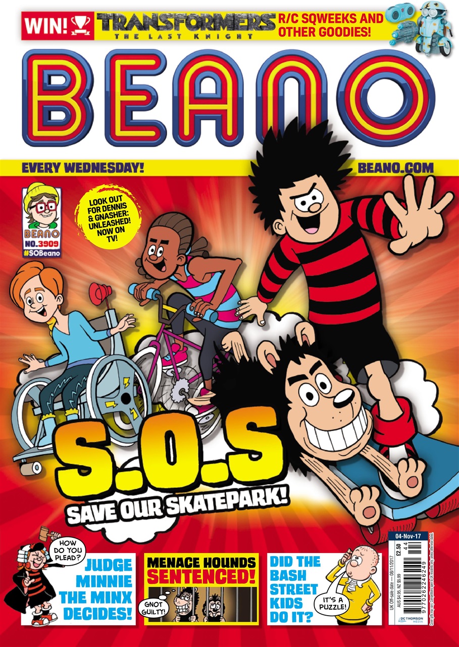 Beano Preview Pages