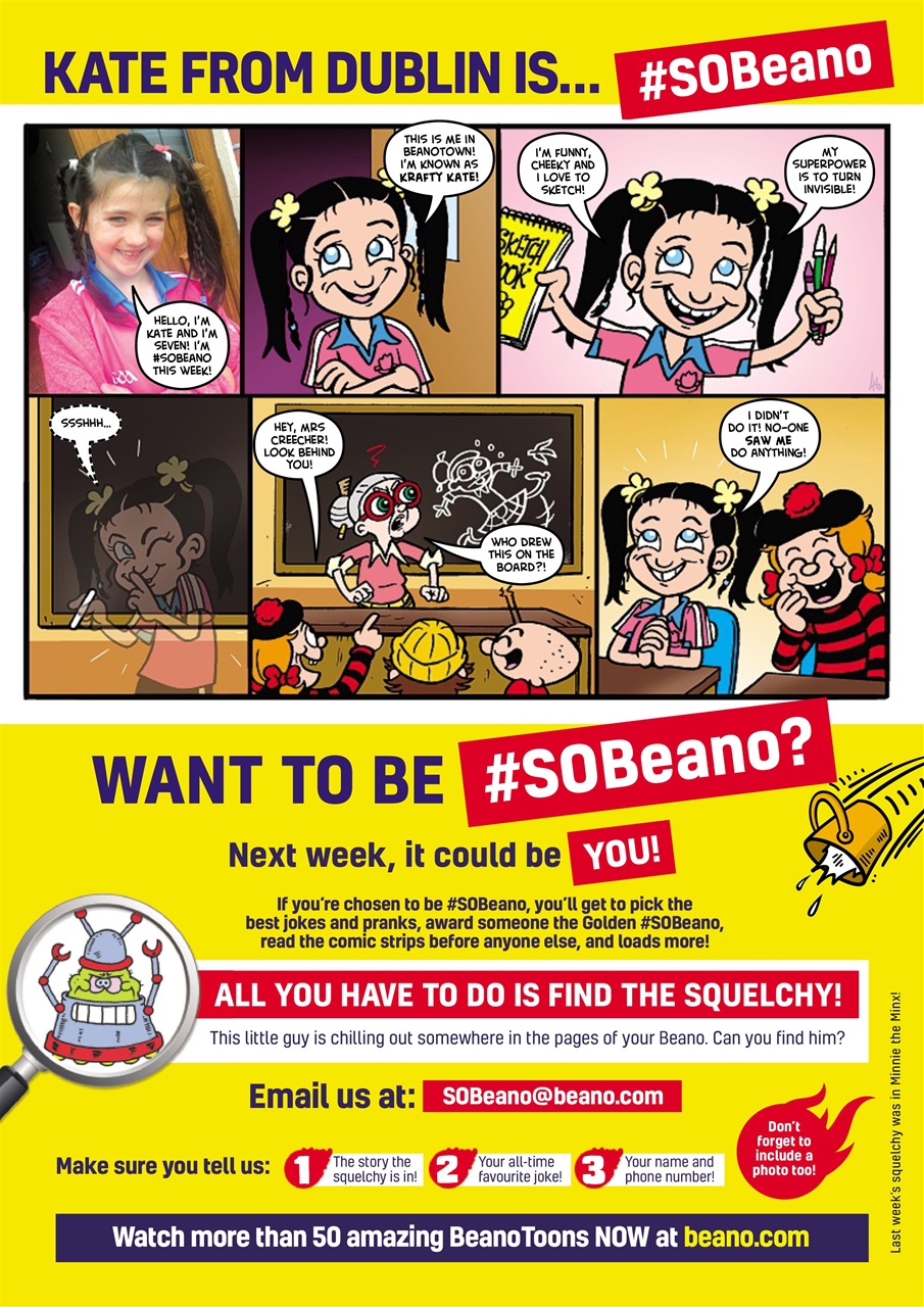 Beano Preview Pages