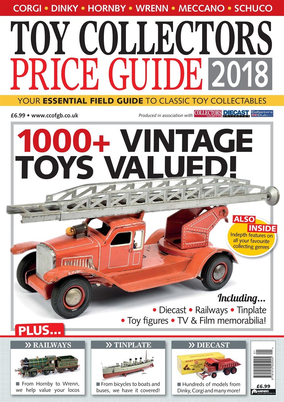 Toy Collectors Price Guide Preview Pages
