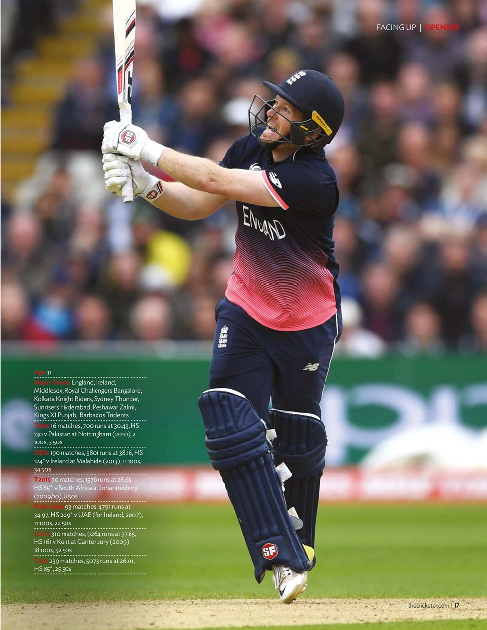 The Cricketer Magazine Preview Pages