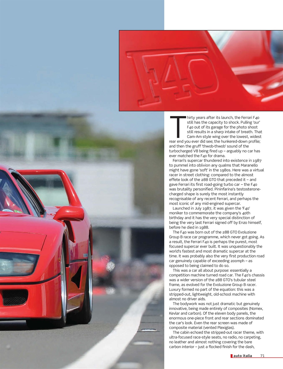 AutoItalia Magazine Preview Pages