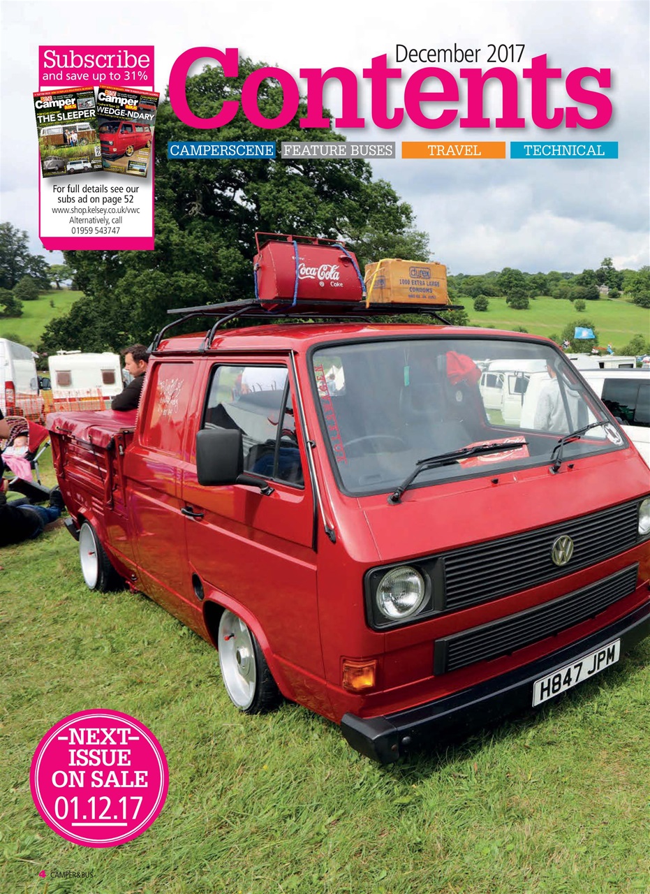 VW Camper Preview Pages