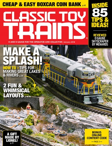 Classic Toy Trains issue January 2018