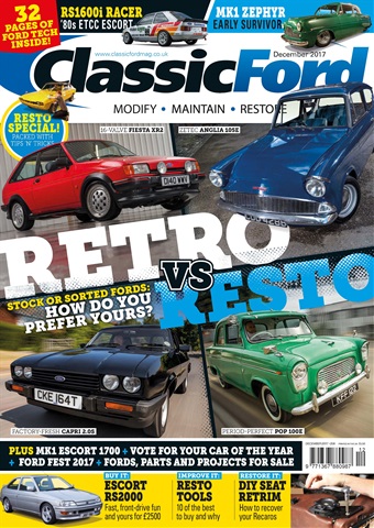 Classic Ford issue December 2017