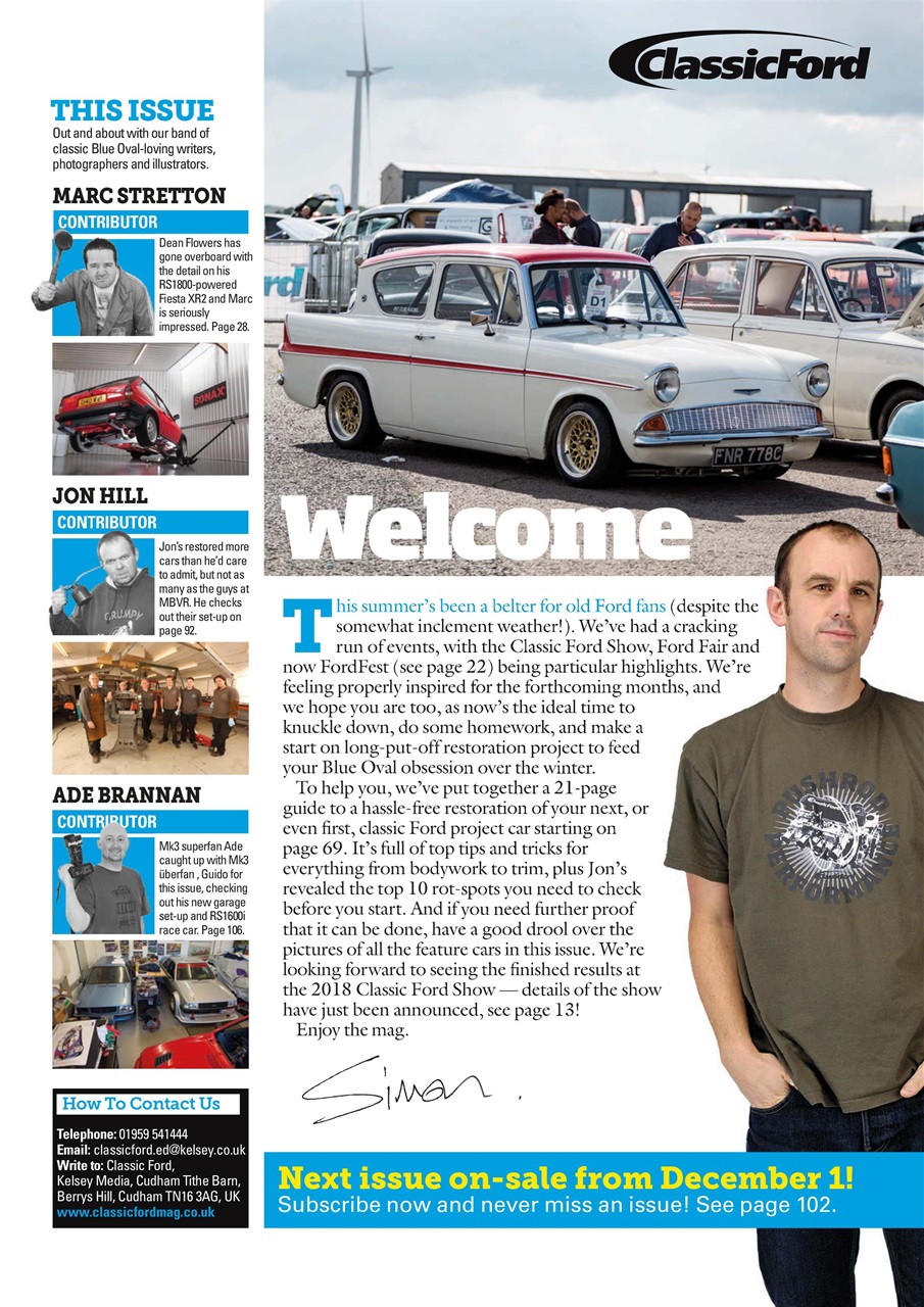 Classic Ford Preview Pages