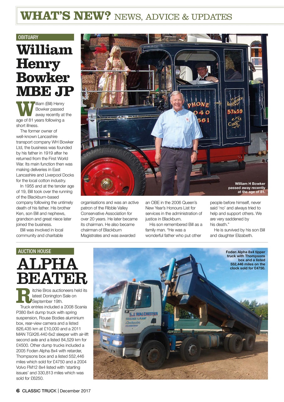 Classic Truck (OLD) Preview Pages