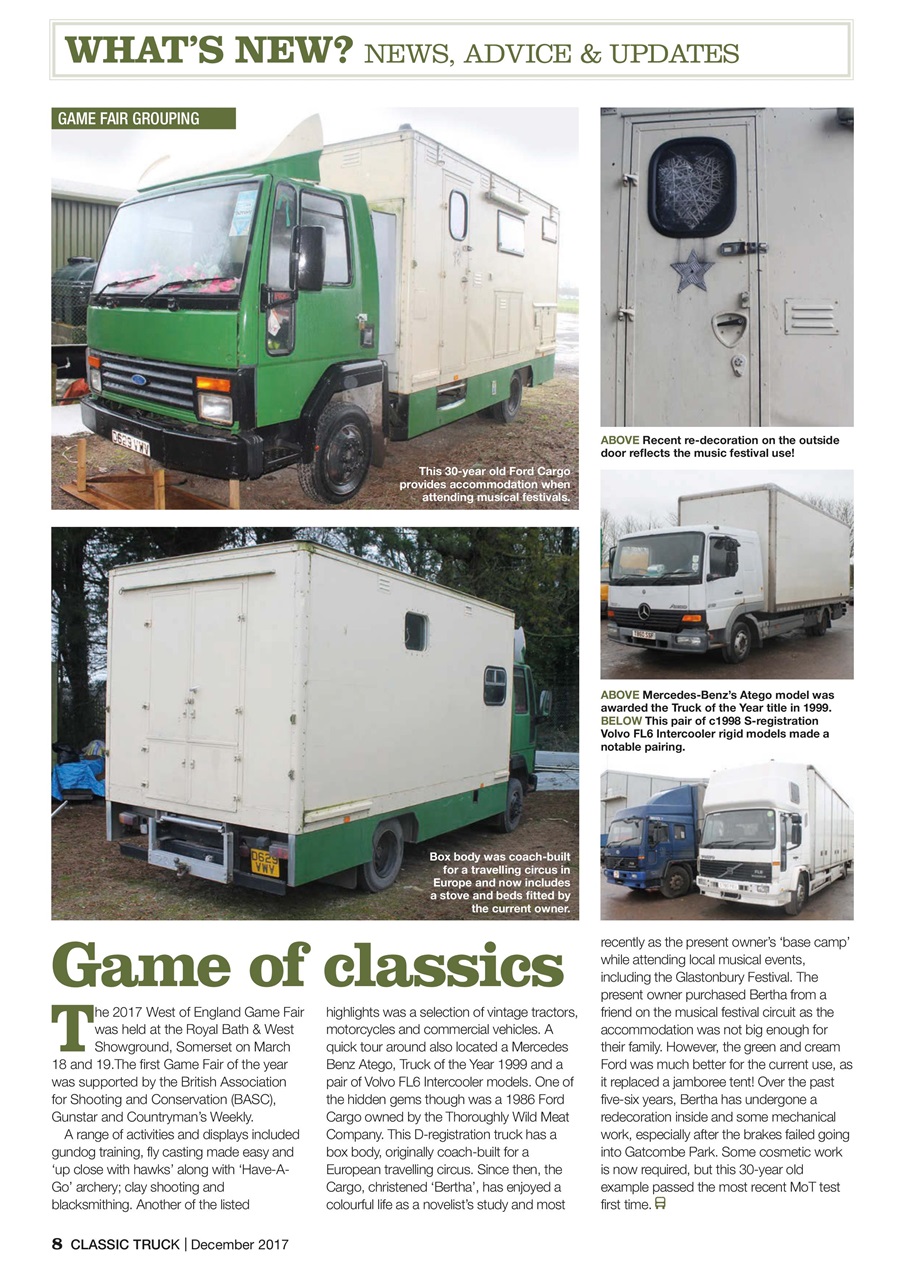 Classic Truck (OLD) Preview Pages