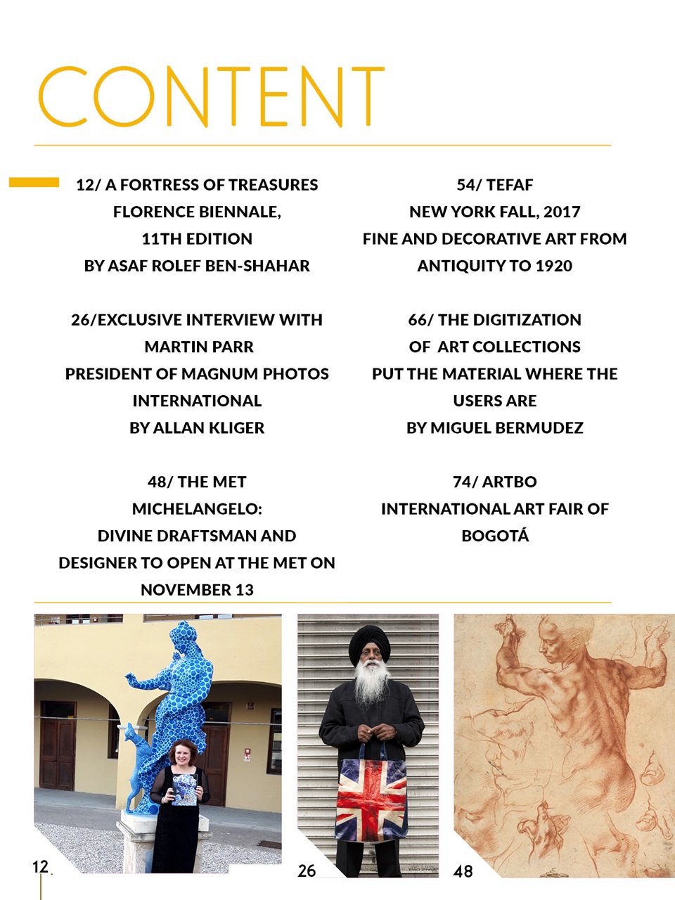 Art Market Magazine Preview Pages