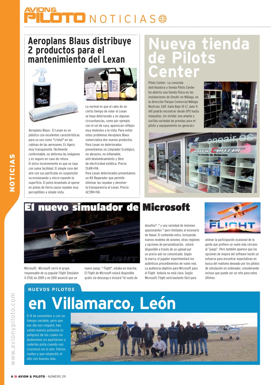 Revista Avion & Piloto Preview Pages