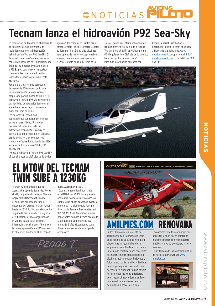 Revista Avion & Piloto Preview Pages