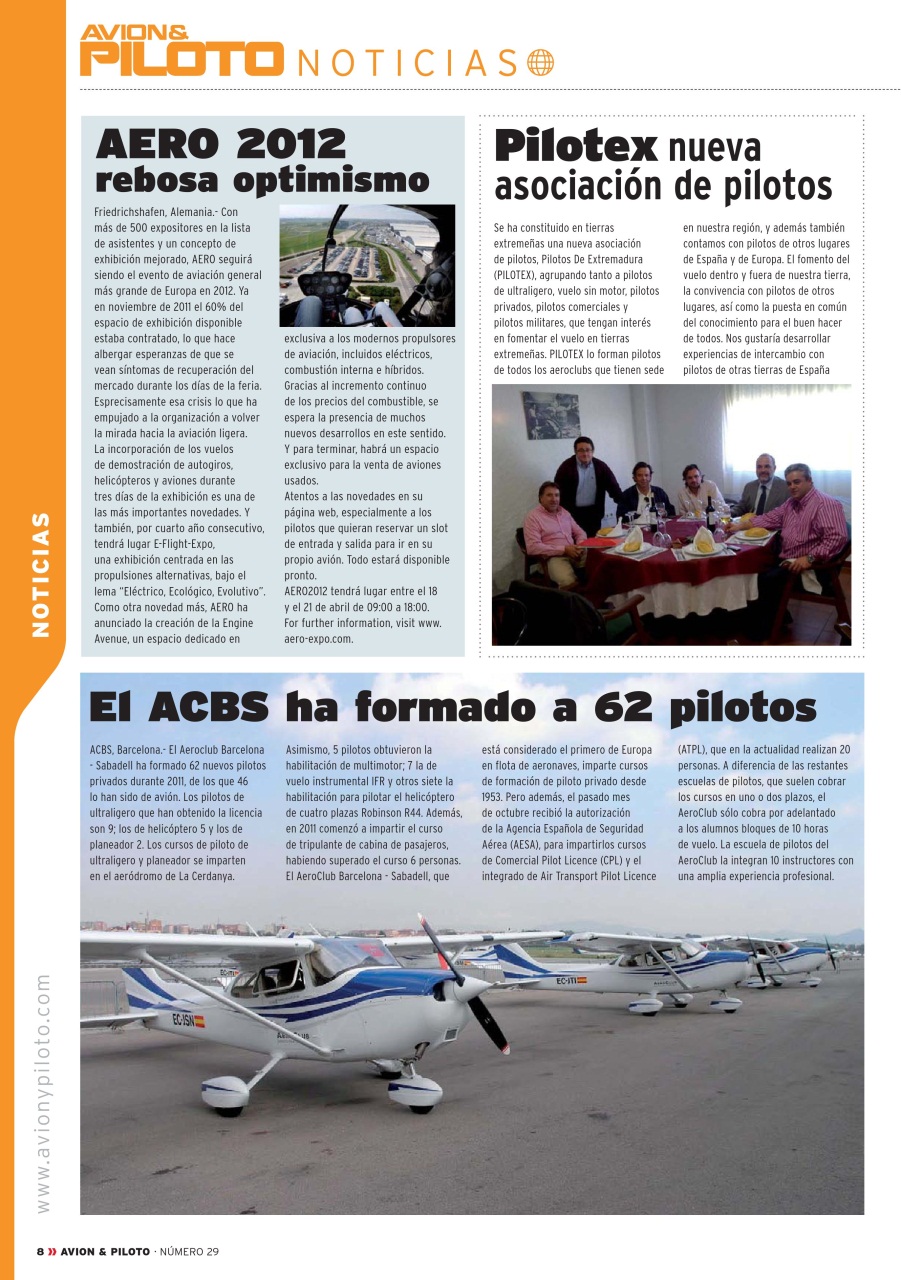 Revista Avion & Piloto Preview Pages