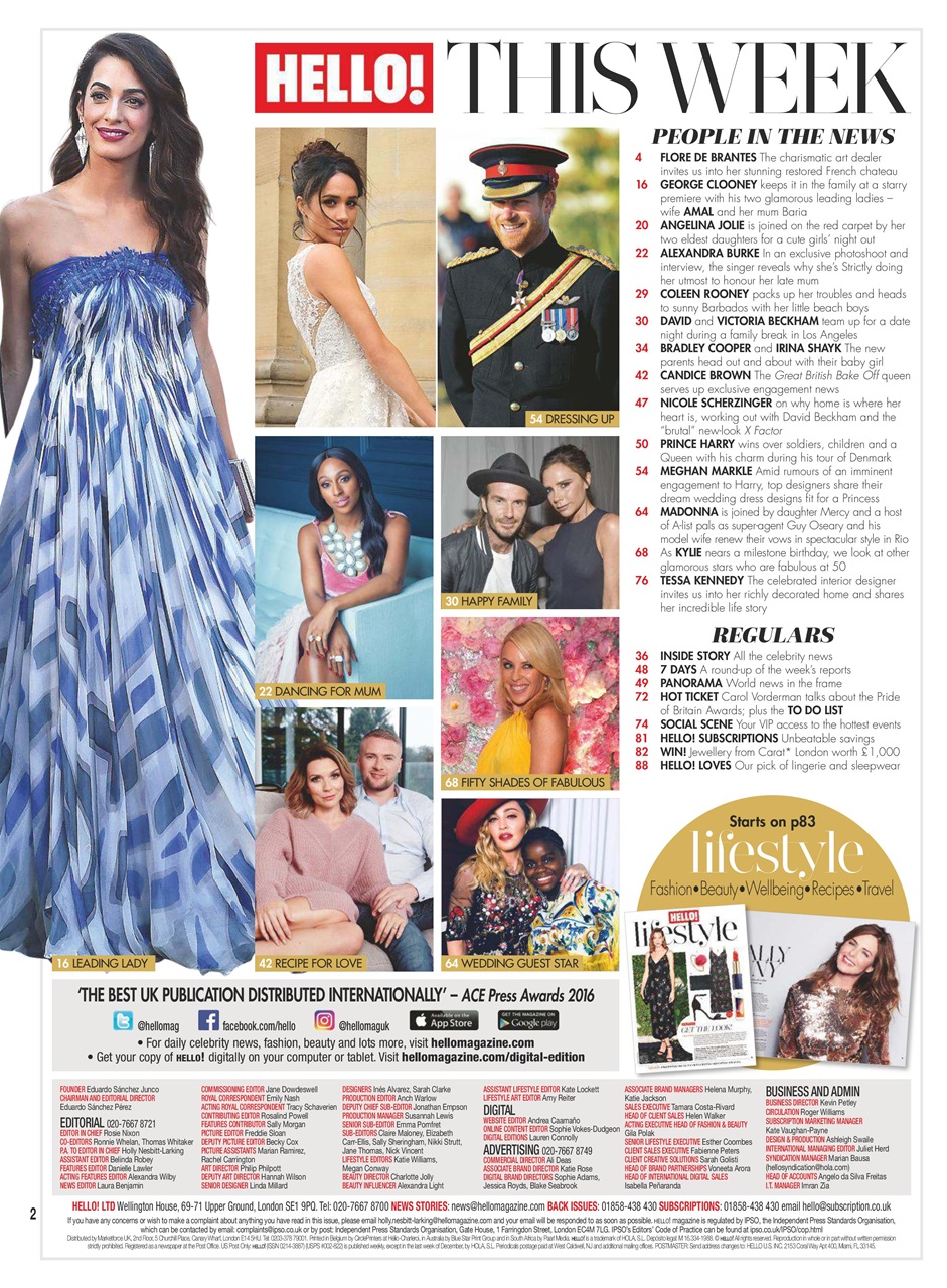 Hello! Magazine Preview Pages