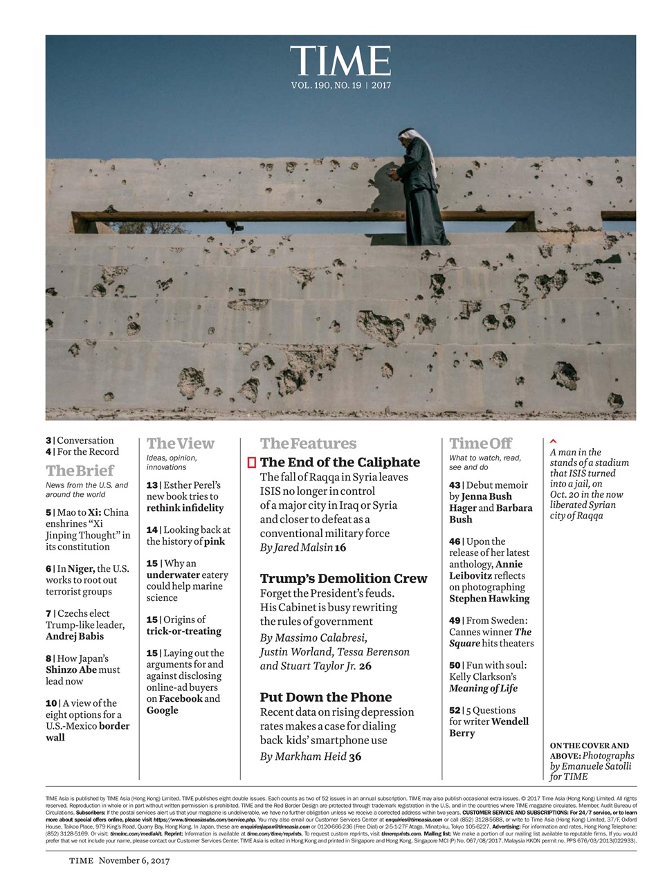 TIME Magazine Europe Preview Pages