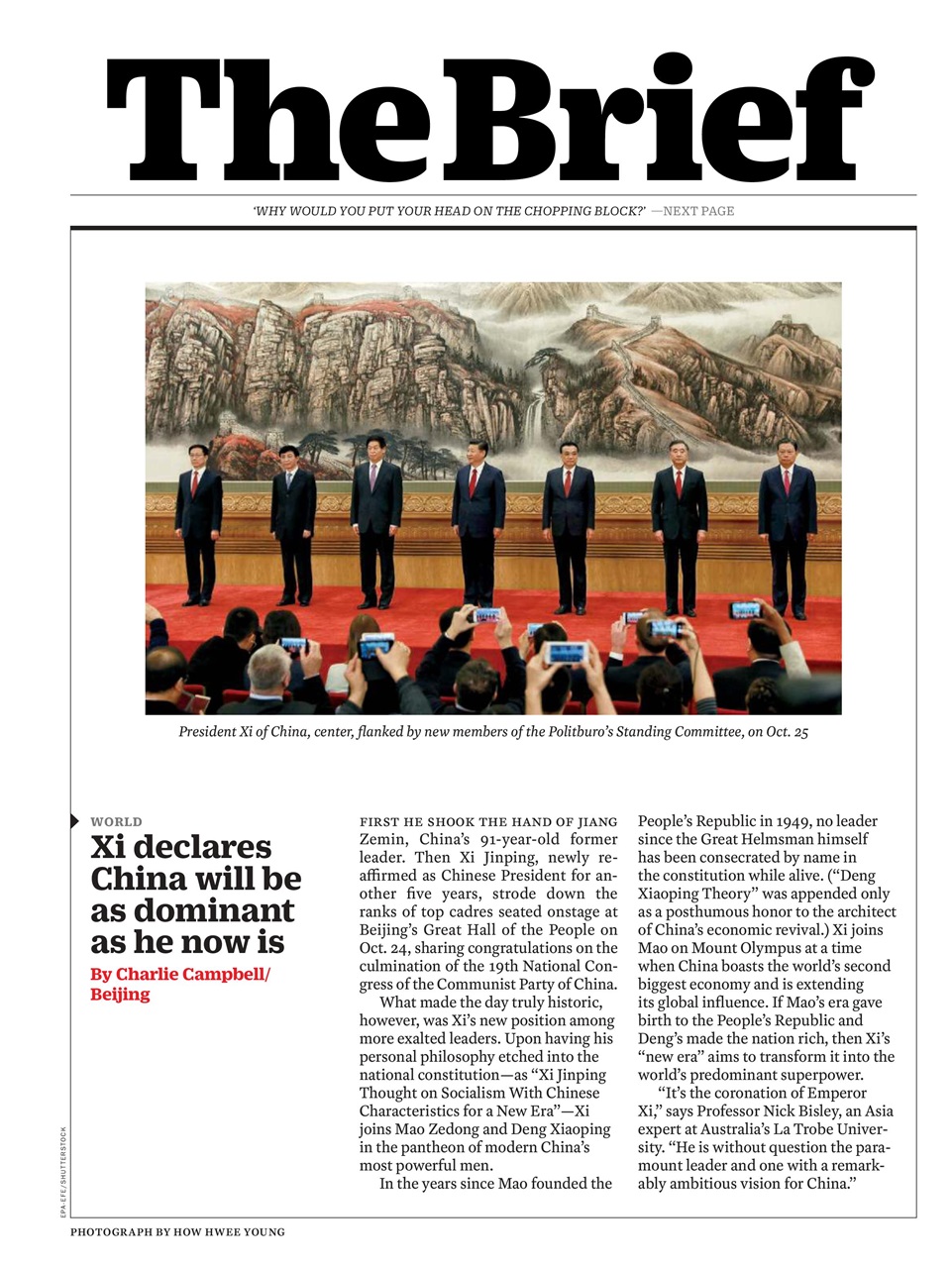 TIME Magazine Europe Preview Pages