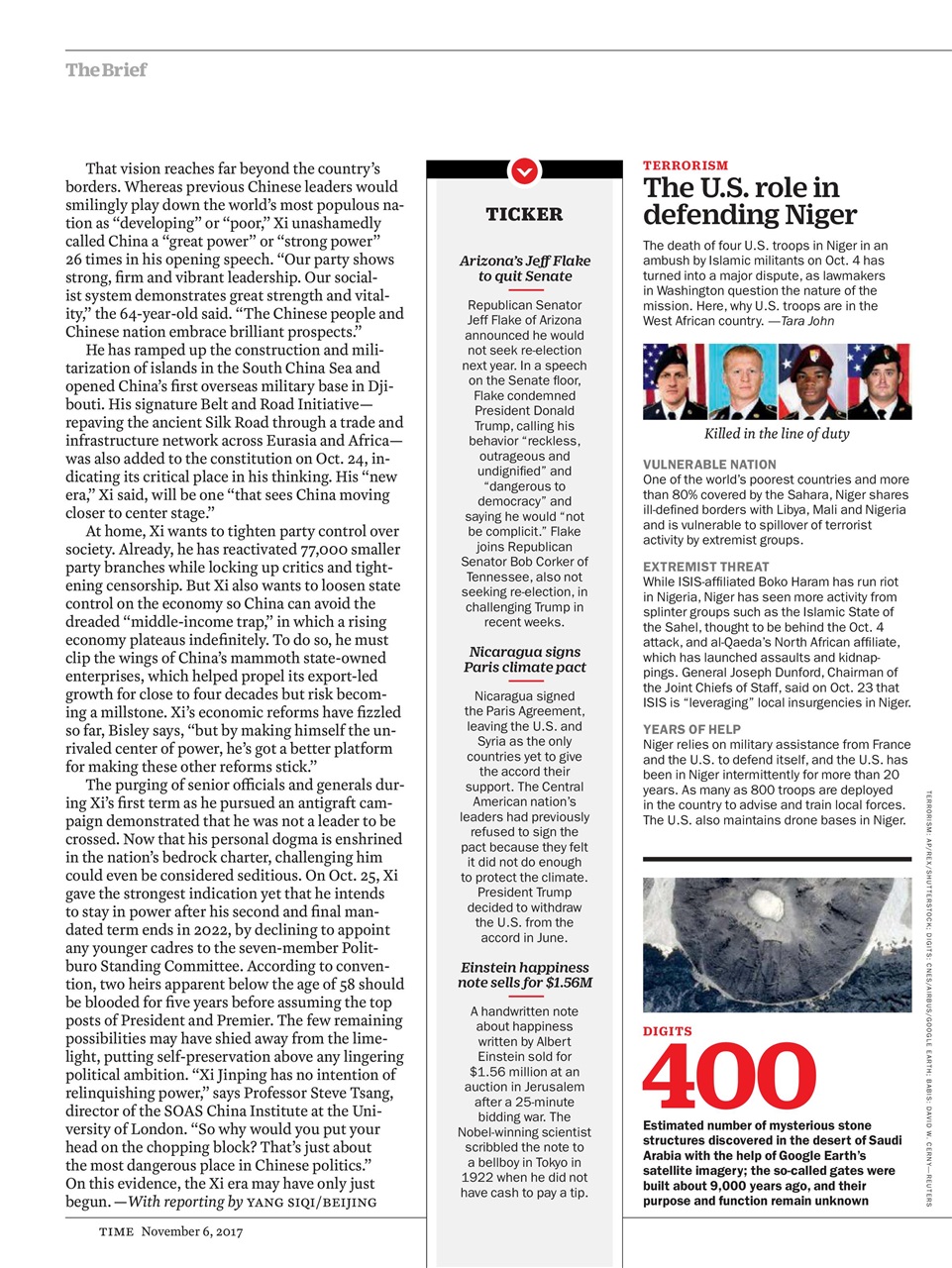 TIME Magazine Europe Preview Pages