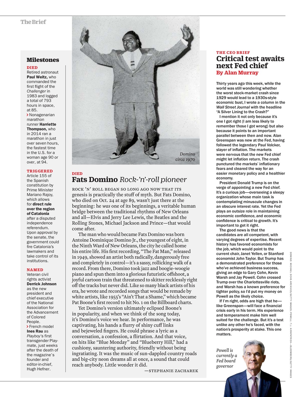 TIME Magazine Europe Preview Pages