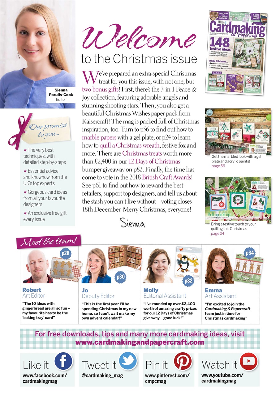 Cardmaking & Papercraft Preview Pages