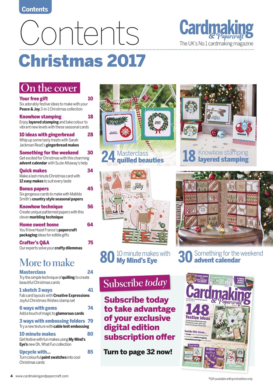 Cardmaking & Papercraft Preview Pages