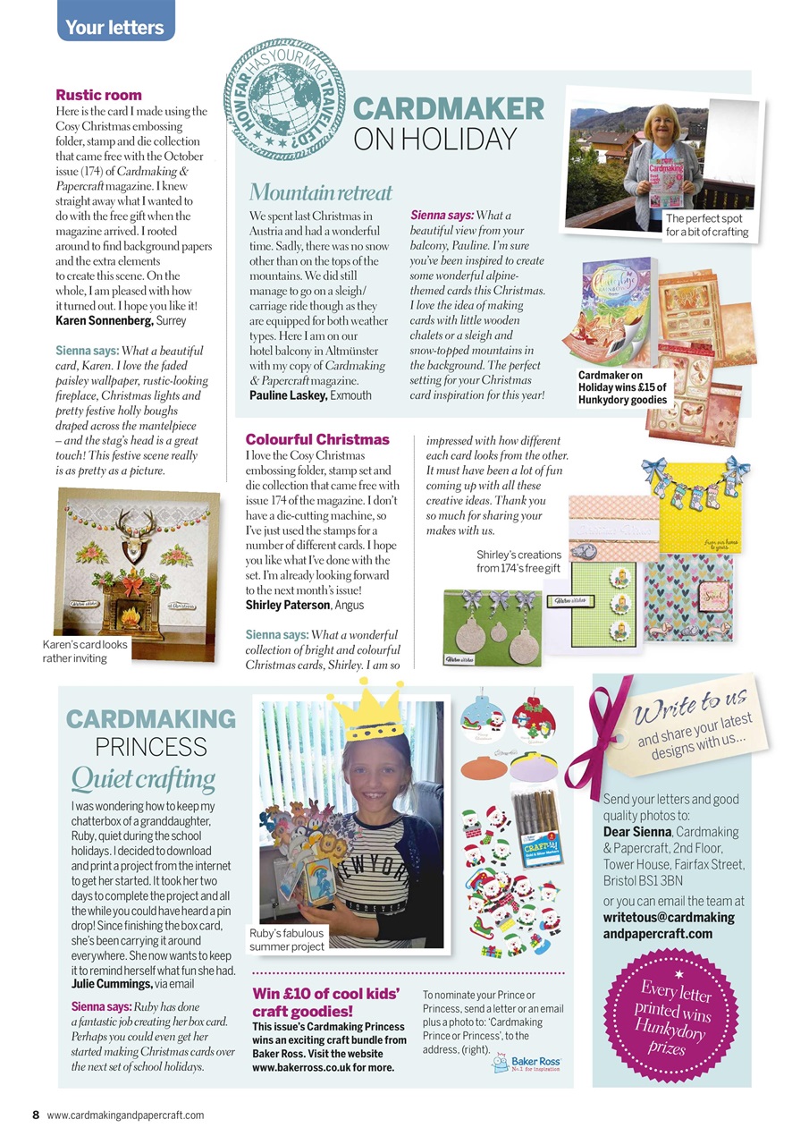 Cardmaking & Papercraft Preview Pages