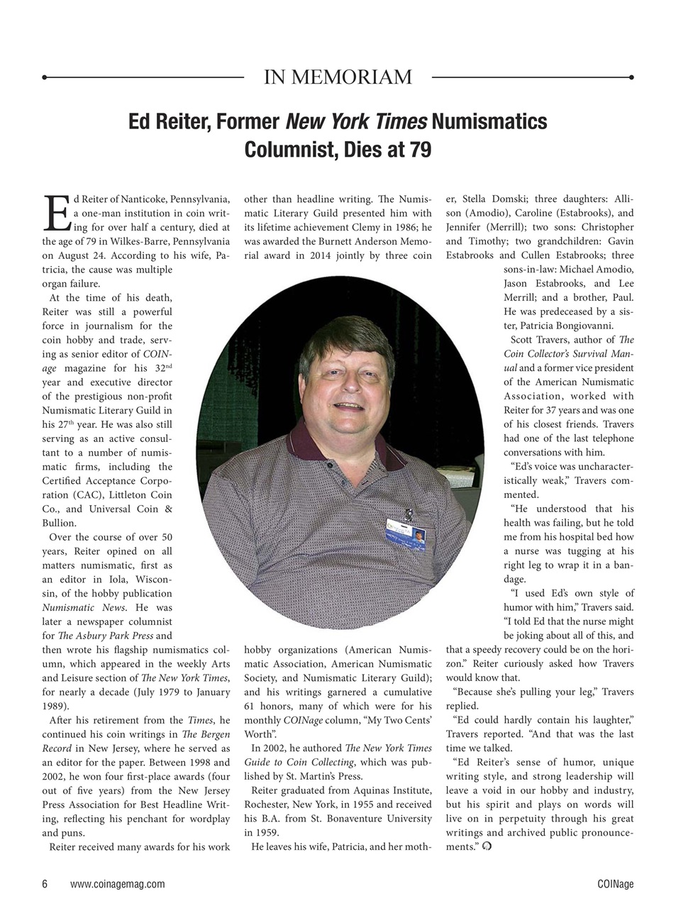 COINage Magazine Preview Pages
