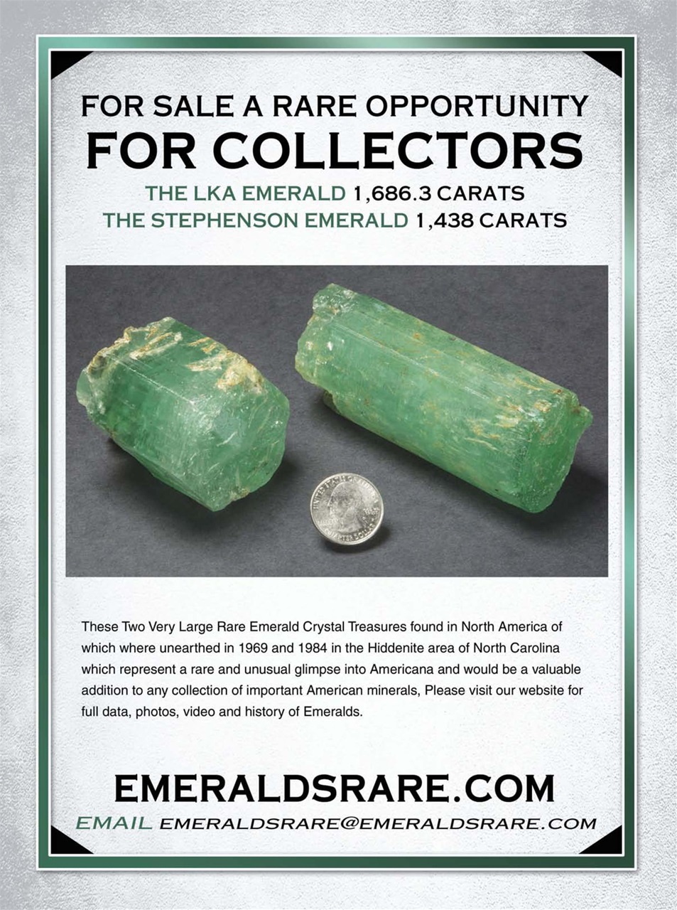 Rock&Gem Magazine Preview Pages