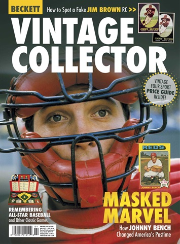 Beckett Vintage Collector Magazine issue November 2017