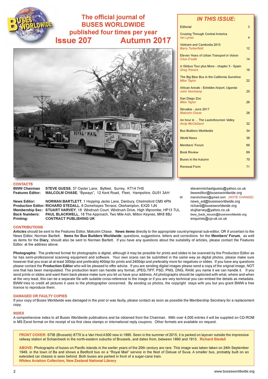 Buses Worldwide Preview Pages