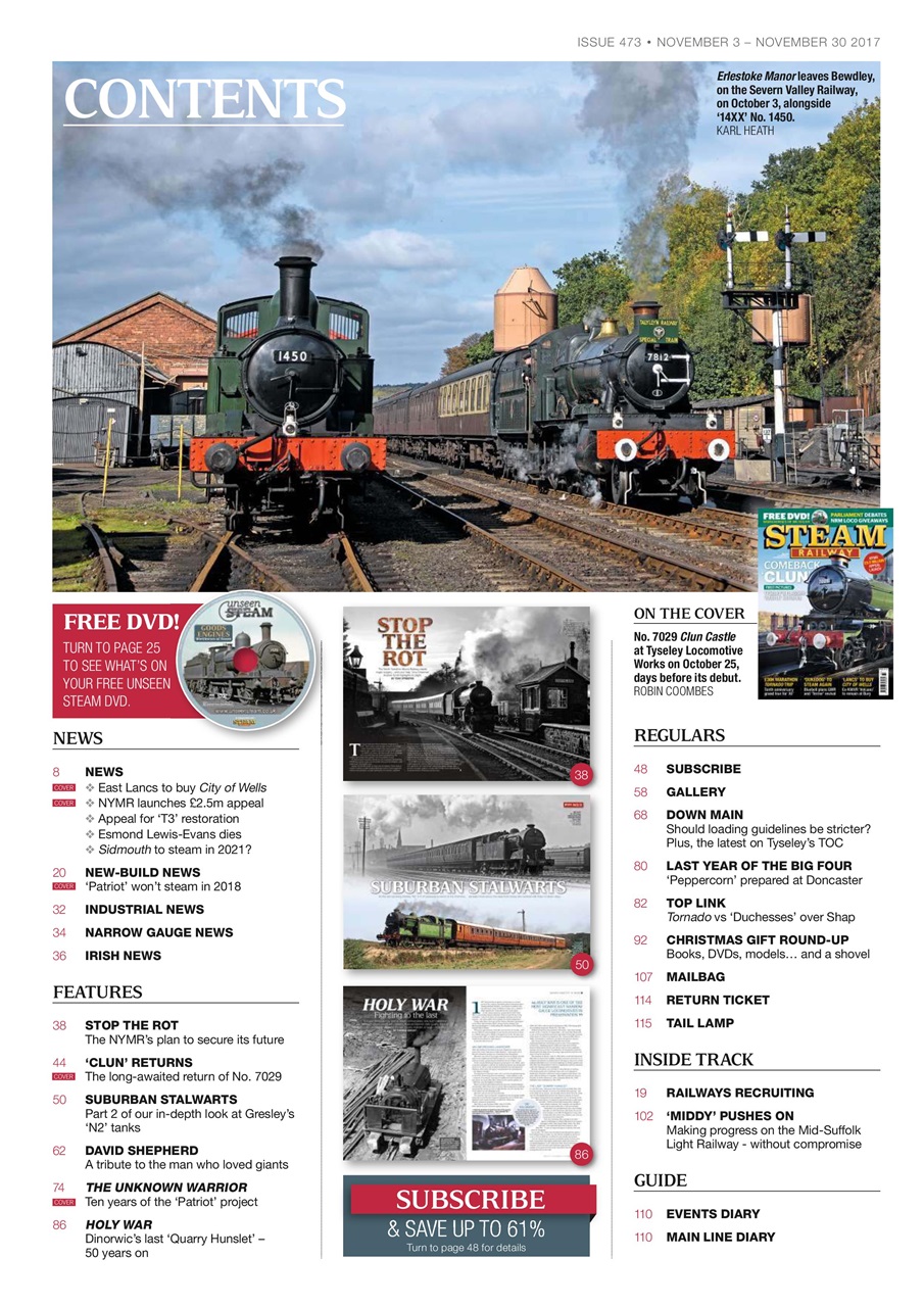 Steam Railway Preview Pages