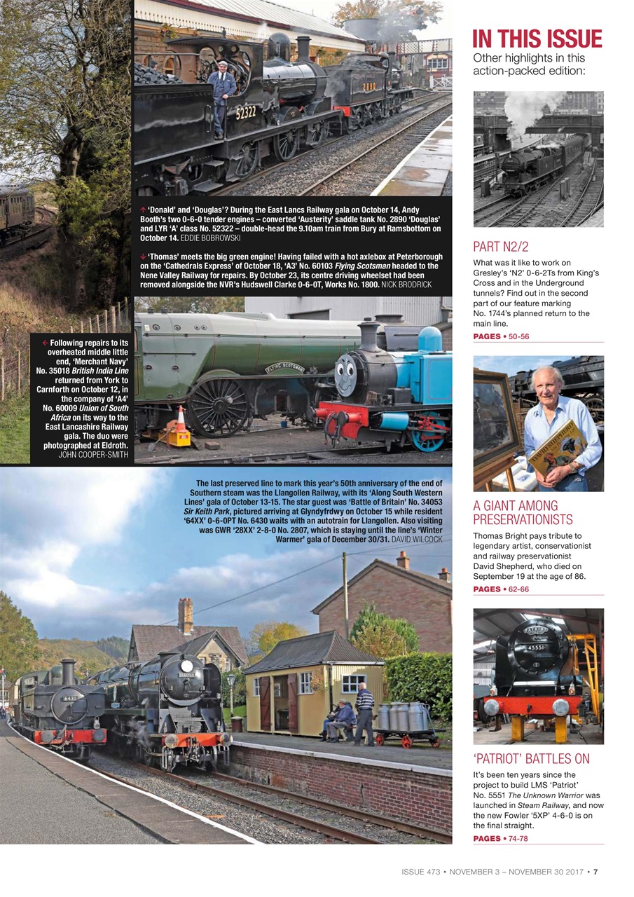 Steam Railway Preview Pages