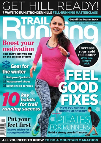 Trail Running issue Dec 2017/Jan 2018