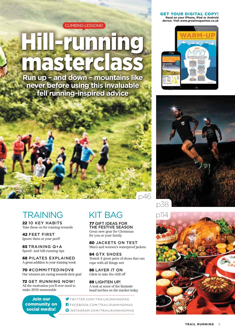 Trail Running Preview Pages