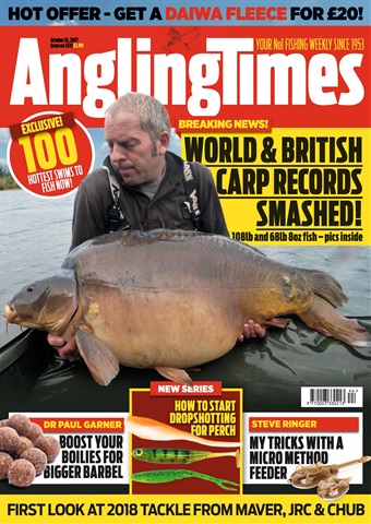 Angling Times issue 31st October 2017