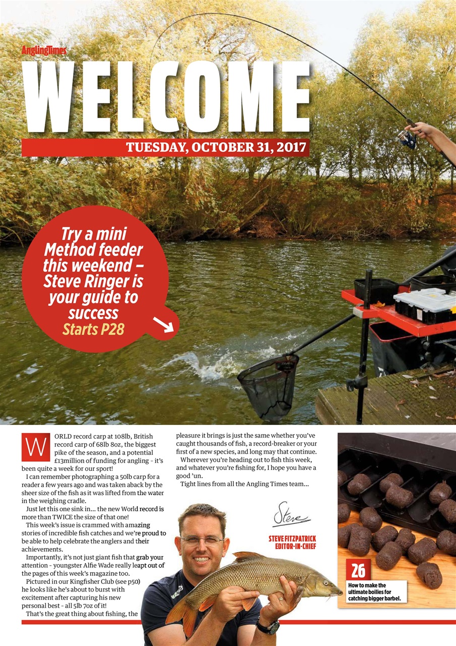 Angling Times Preview Pages
