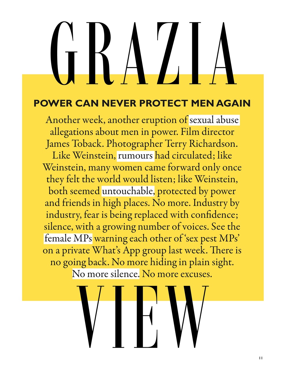 Grazia Preview Pages