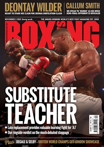 Boxing News issue 31/10/2017