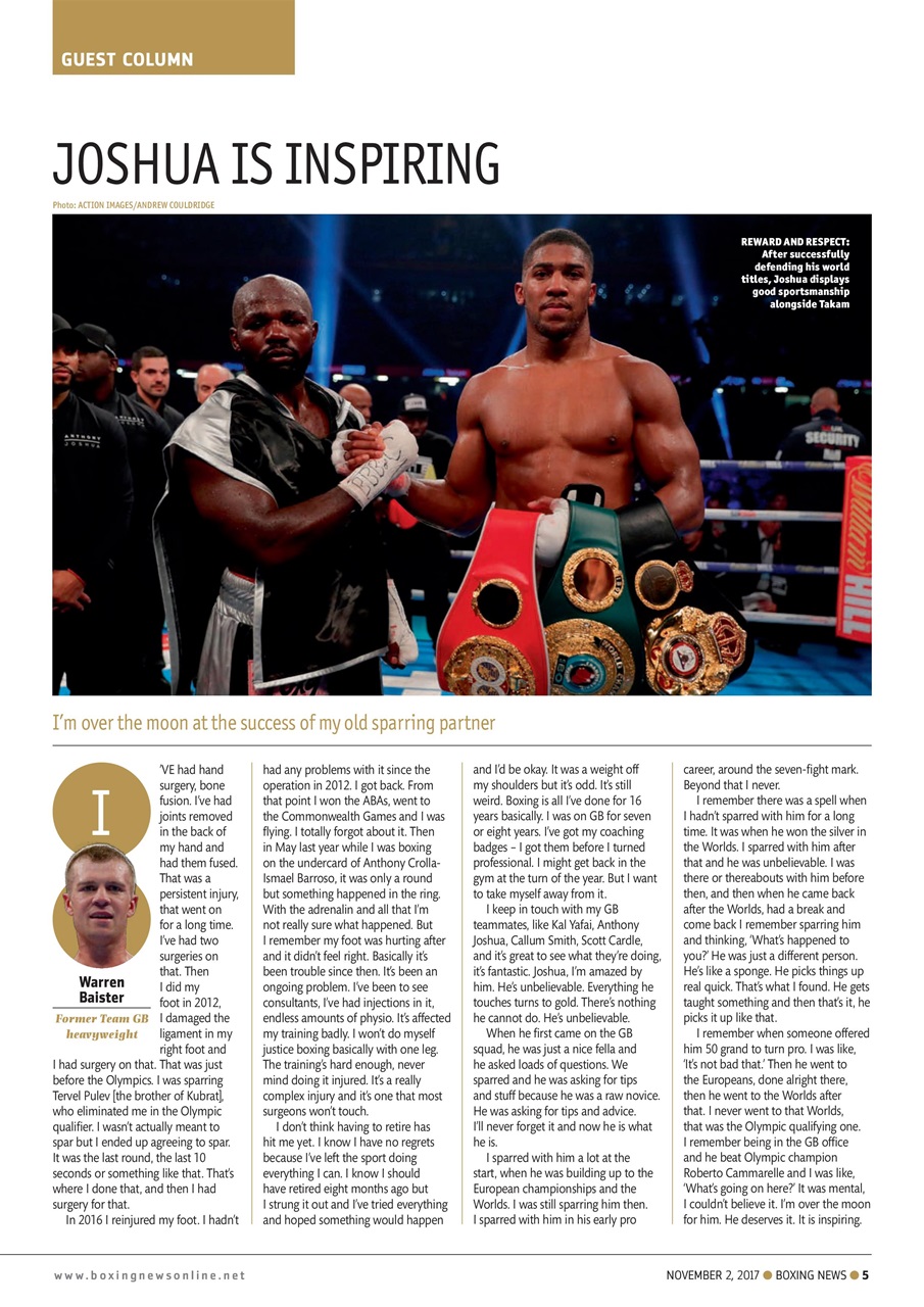 Boxing News Preview Pages