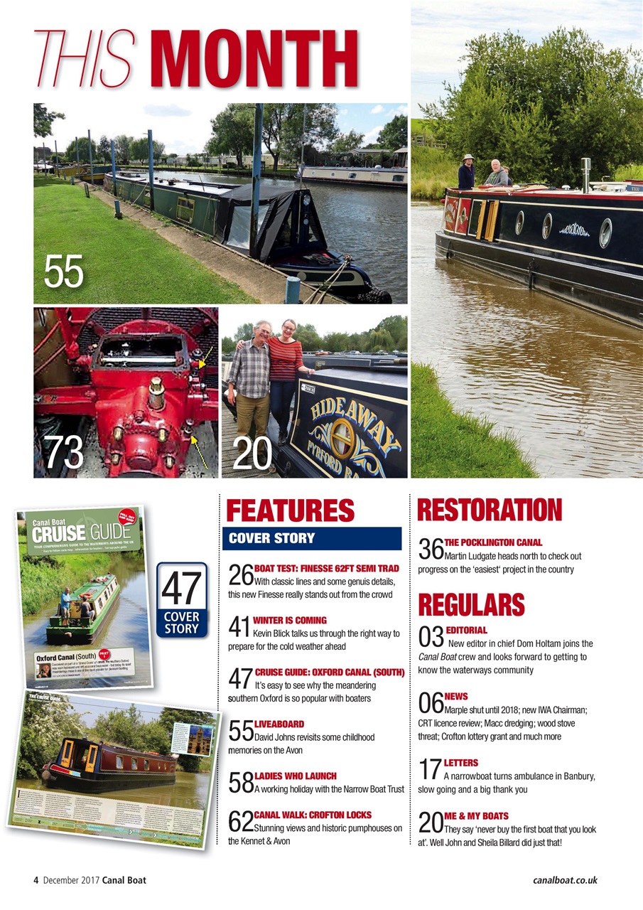 Canal Boat Preview Pages