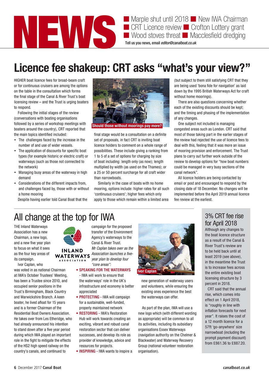 Canal Boat Preview Pages