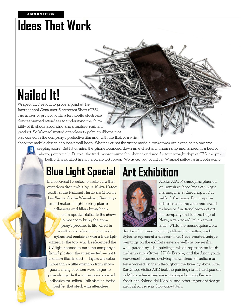 EXHIBITOR Magazine Preview Pages