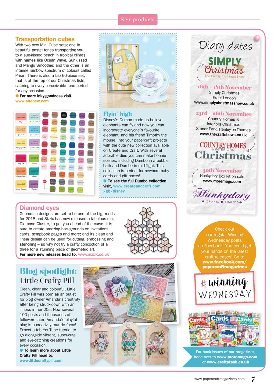 Simply Cards & Papercraft Preview Pages