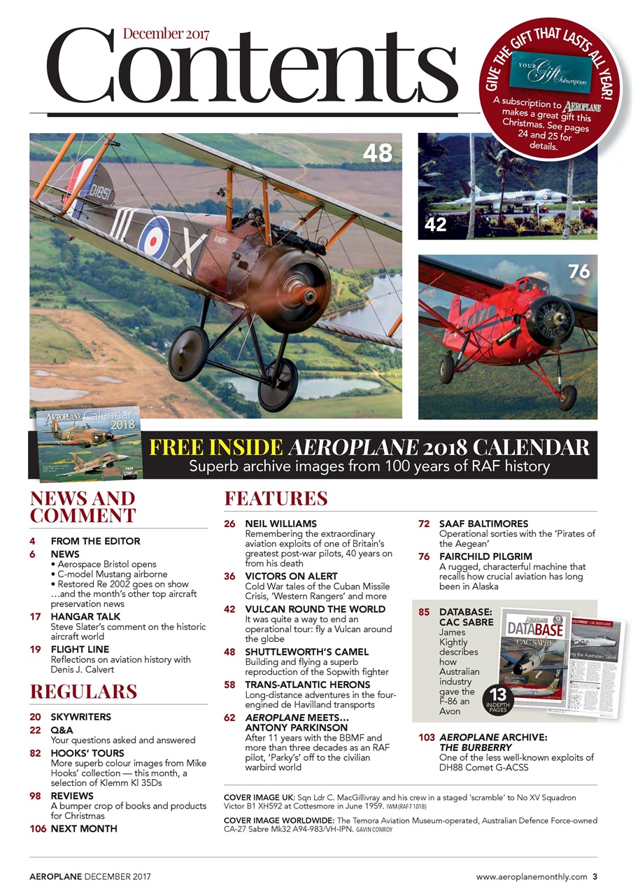 Aeroplane Preview Pages